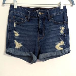 Hollister jean shorts size 3